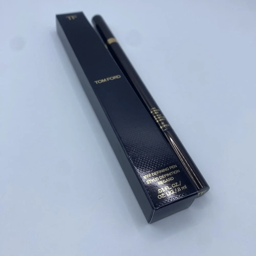 Tom Ford Eye Defining Dual Tip Eye Liner 01 DEEPER Black NEW